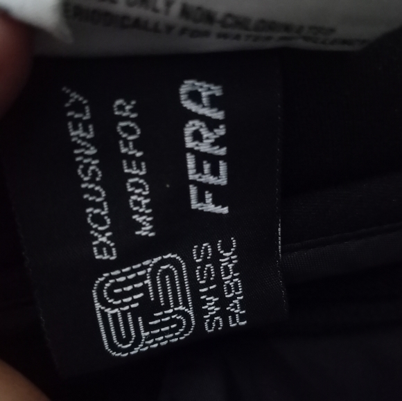 Vintage 70s Fera Snow Pants Ski Snowboard Stretch Black High Rise 8S - Picture 7 of 9